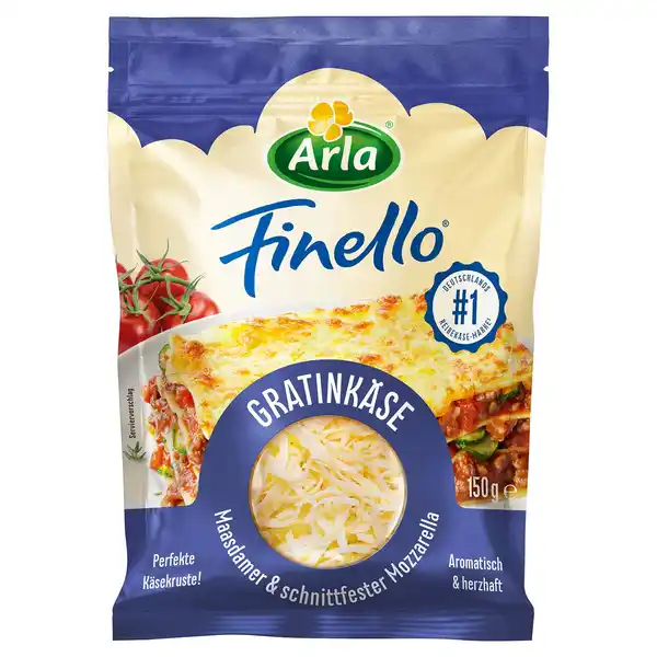 Bild 1 von ARLA Finello 150 g, Gratinkäse