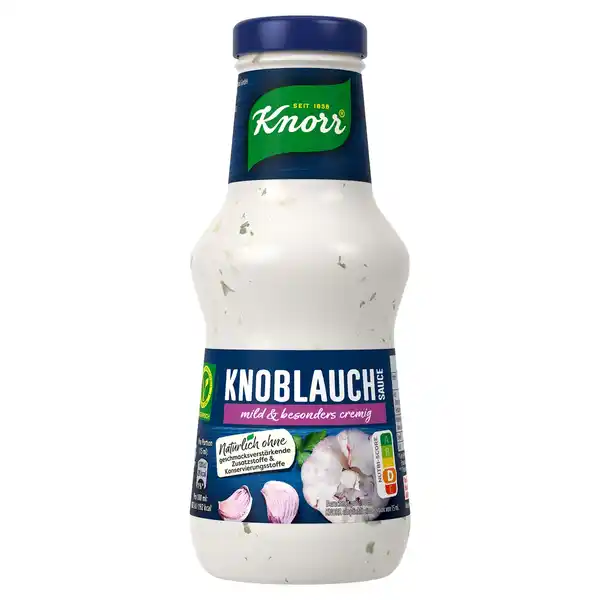 Bild 1 von KNORR Schlemmersaucen 250 ml, Knoblauch