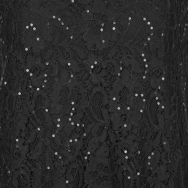 Bild 3 von Damen Top mit Spitze Schwarz