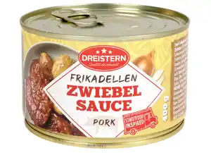 Frikadellen in Zwiebelsoße