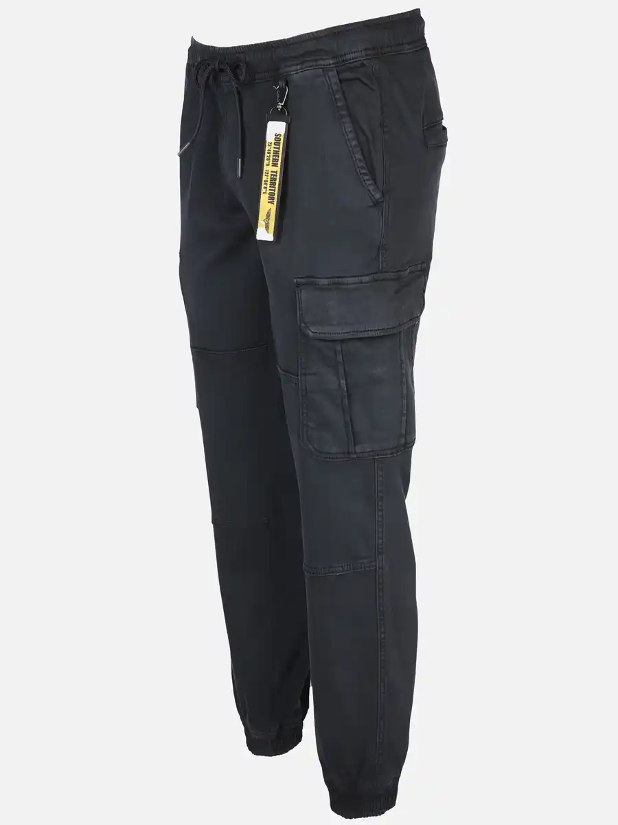 Bild 3 von Herren Cargohose im Joggpant Style Blau