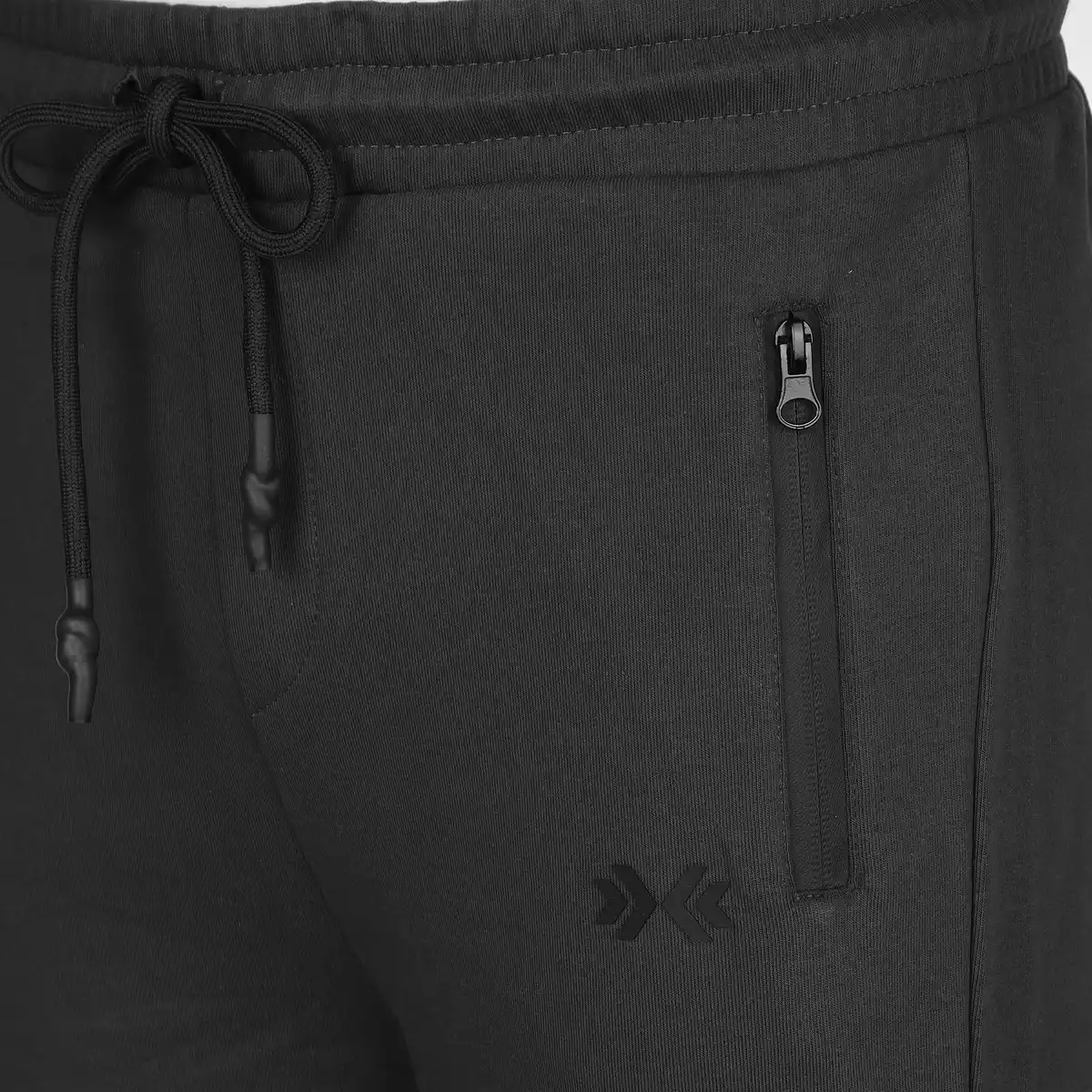 Bild 4 von Herren Jogginghose mit offenem Bein Schwarz