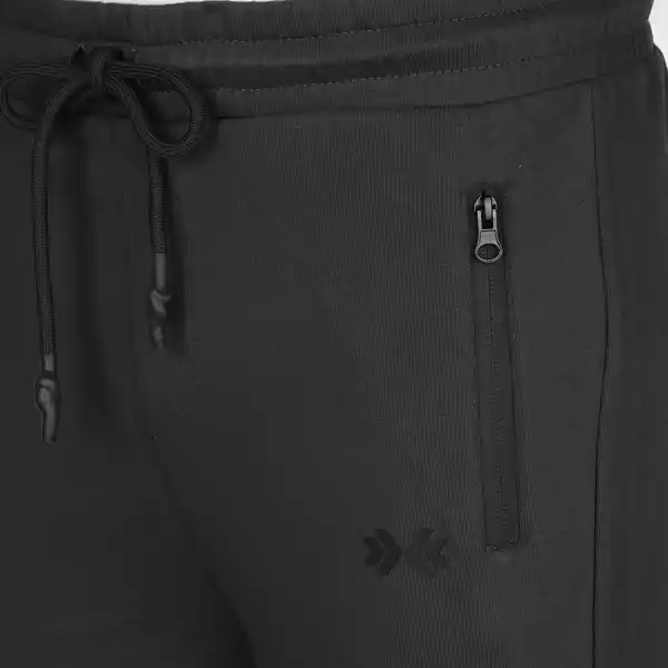 Bild 4 von Herren Jogginghose mit offenem Bein Schwarz