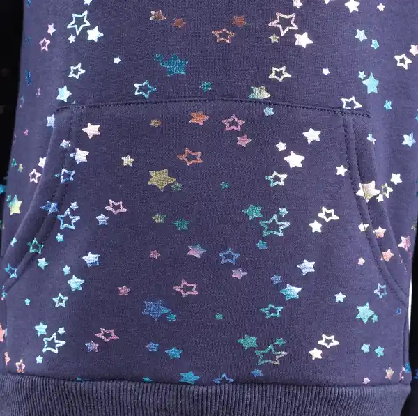 Bild 3 von Kinder Thermosweater mit Alloverprint Blau