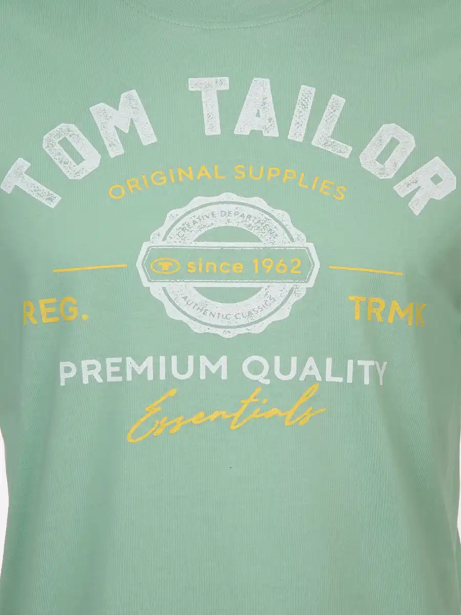 Bild 3 von Herren T-Shirt mit Print Türkis