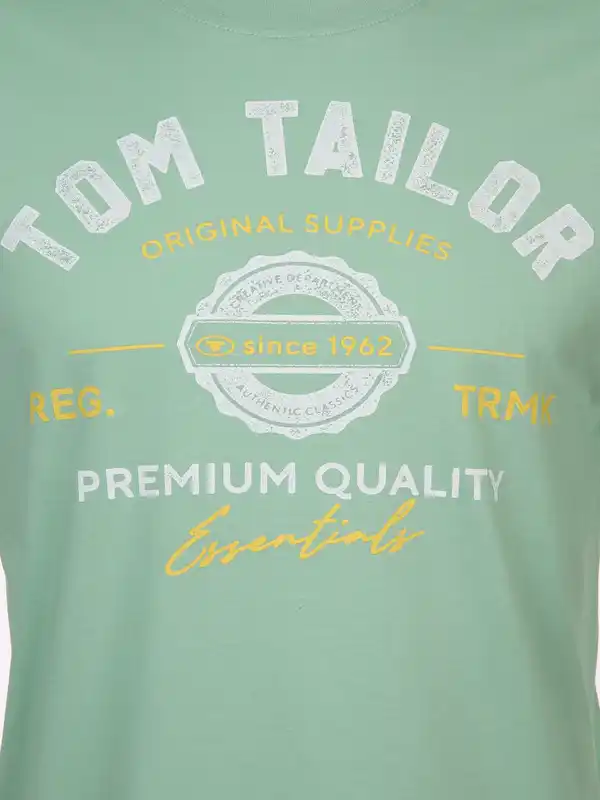 Bild 3 von Herren T-Shirt mit Print Türkis