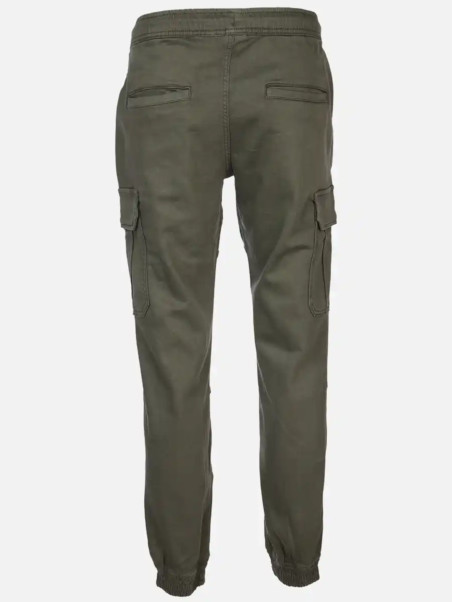 Bild 2 von Herren Cargohose im Joggpant Style Oliv