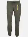 Bild 1 von Herren Cargohose im Joggpant Style Oliv