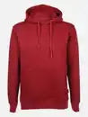 Bild 1 von Herren Kapuzensweatshirt unifarben Rot