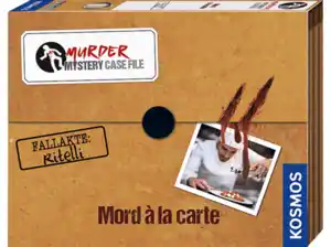 KOSMOS Murder Mystery Case File - Mord à la carte Gesellschaftsspiel Mehrfarbig