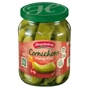 HENGSTENBERG Cornichons Mix, Honig-Chili