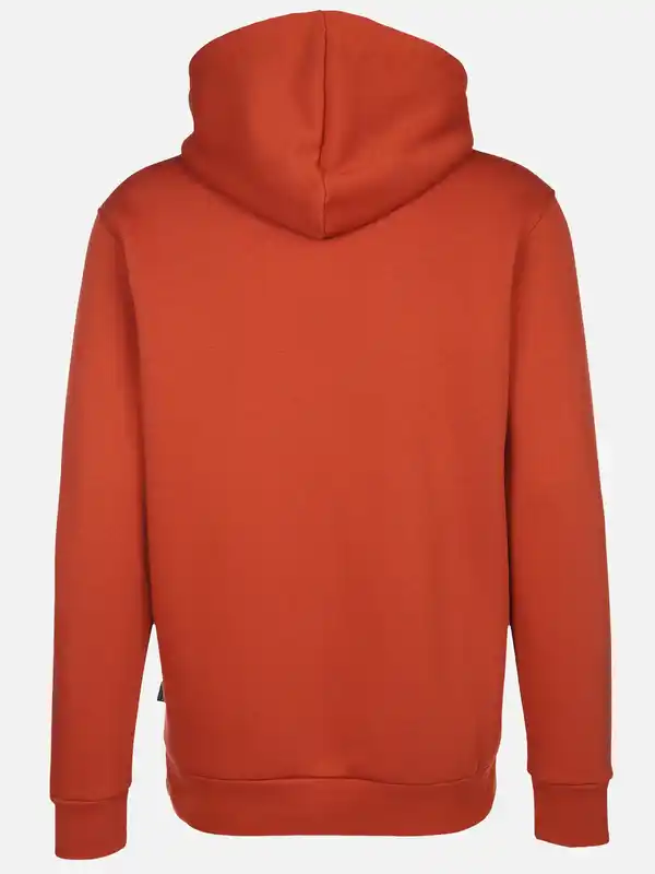 Bild 2 von Herren Hoodie mit Kängurutasche Orange