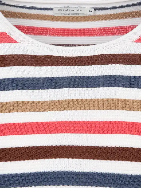 Bild 3 von Damen Pullover in Ottoman Ripp Pink