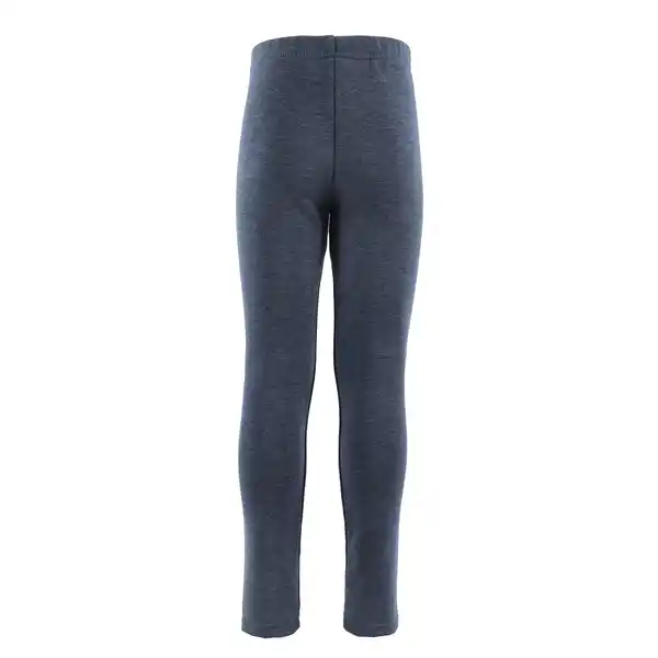 Bild 2 von Mädchen Thermo Leggings unifarben Blau