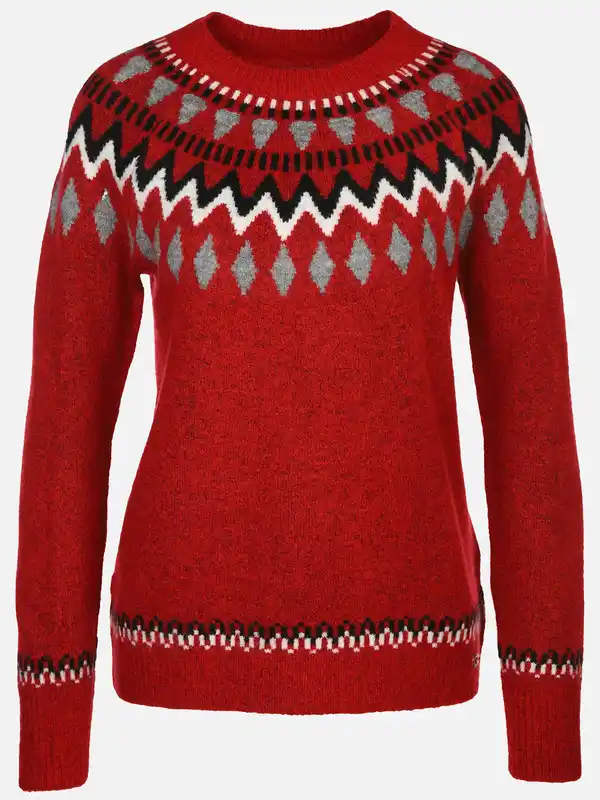 Bild 1 von Damen Norweger Pullover Weiß