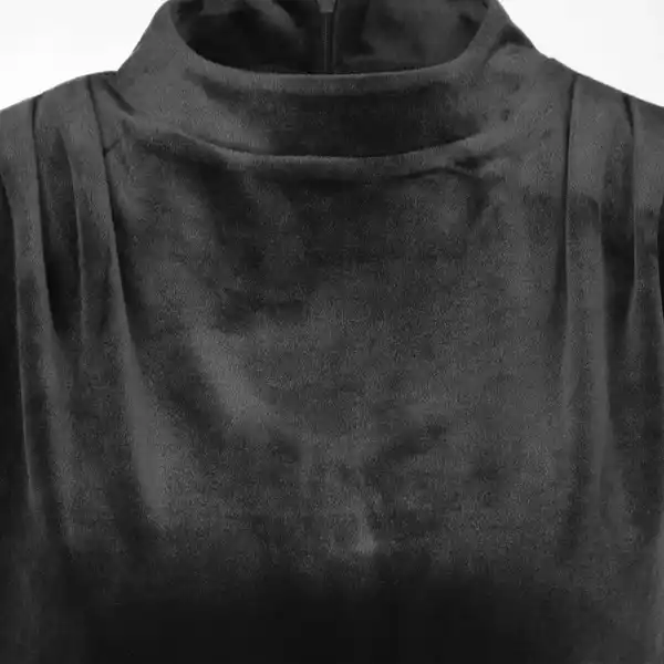 Bild 3 von Damen Top aus Samt Schwarz