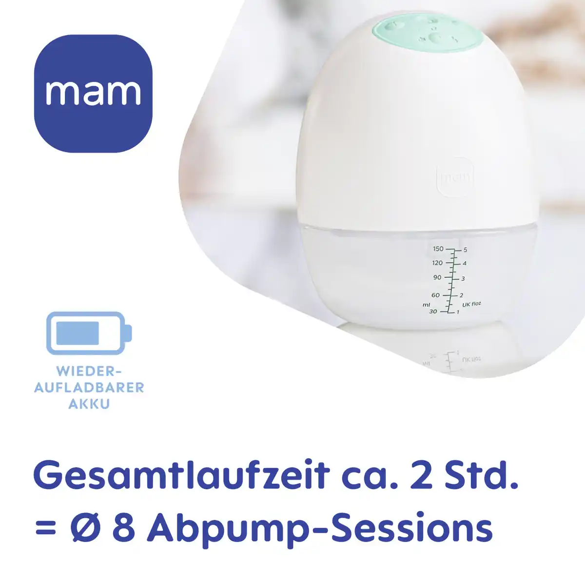 Bild 3 von MAM Move Hands-free Doppelmilchpumpe