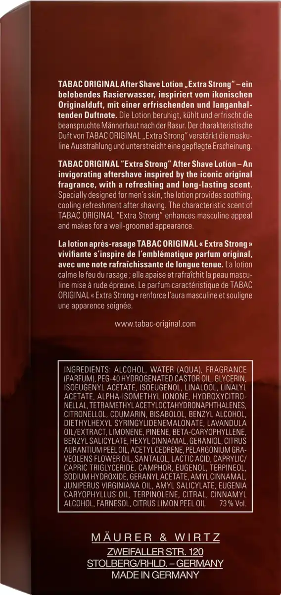 Bild 3 von Tabac After Shave Lotion Extra Strong 150 ml