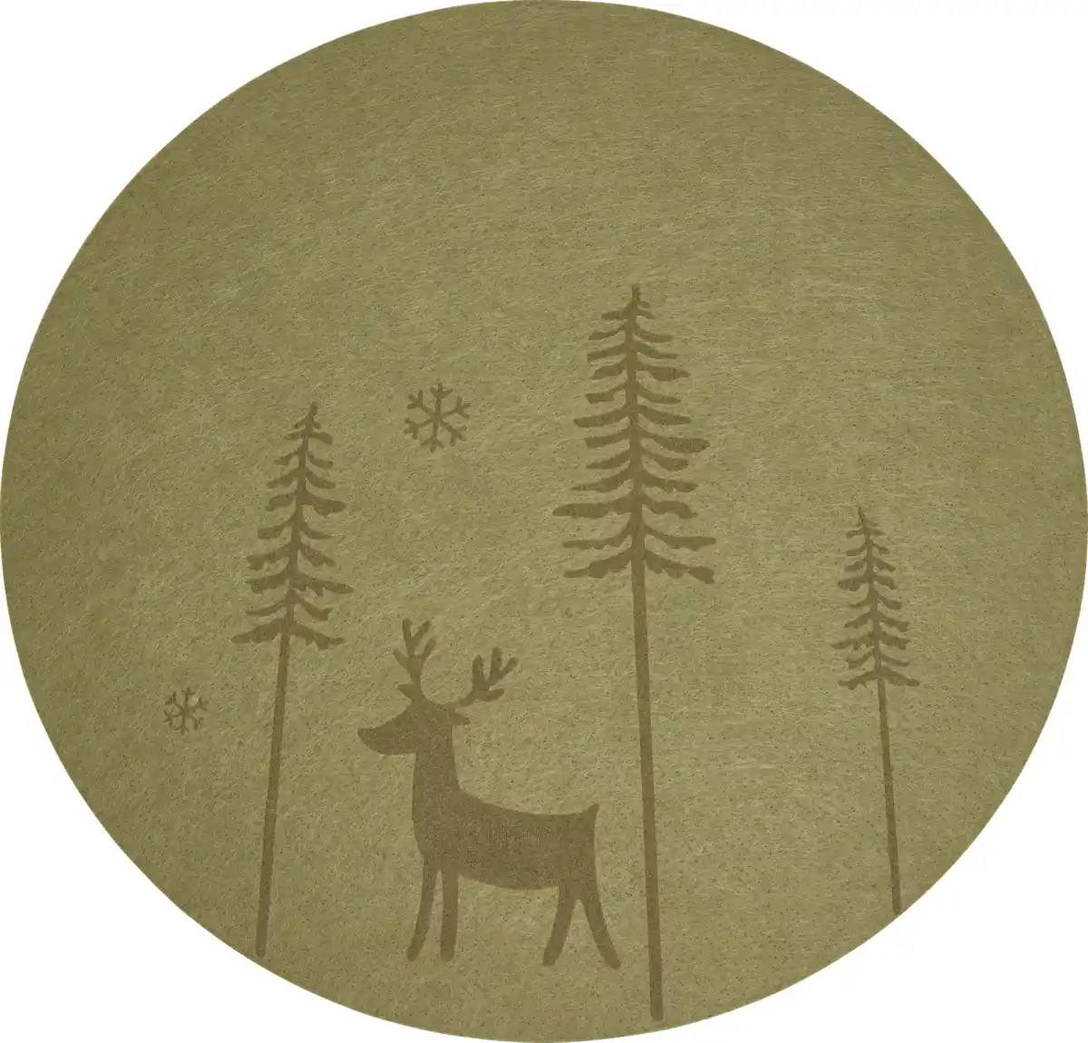 Bild 1 von IDEENWELT Filz-Set grün