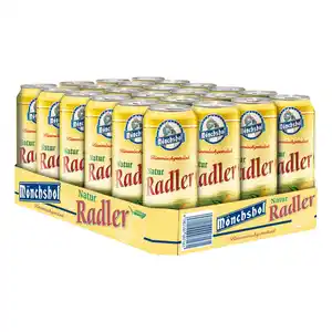 Mönchshof Radler 2,5 % vol 0,5 Liter, 24er Pack