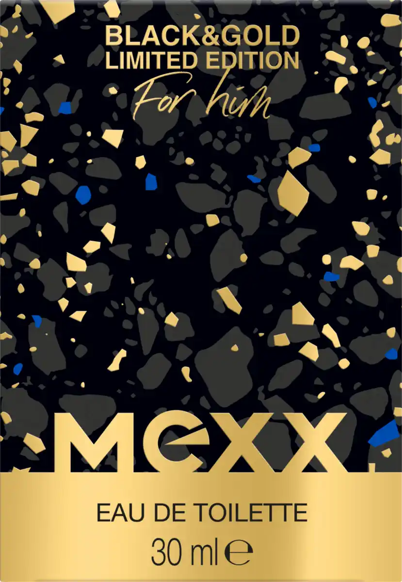 Bild 3 von Mexx Black & Gold Limited Edition Man, EdT 30 ml
