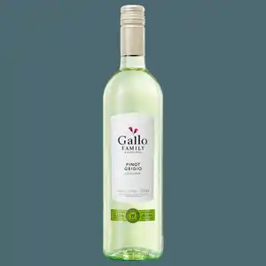 Gallo Weißwein Pinot Grigio halbtrocken 0,75l