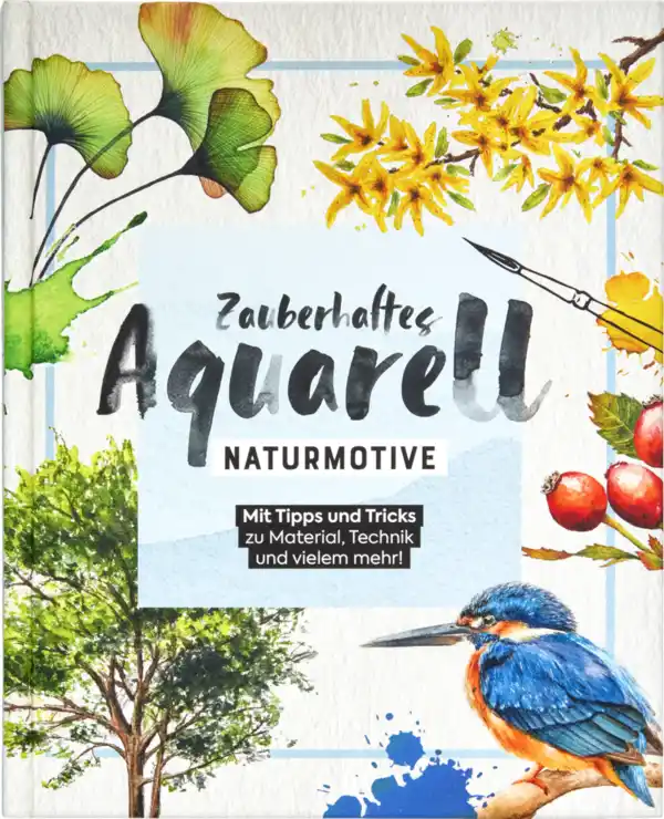 Bild 1 von EMF Aquarell Malbuch Naturmotive