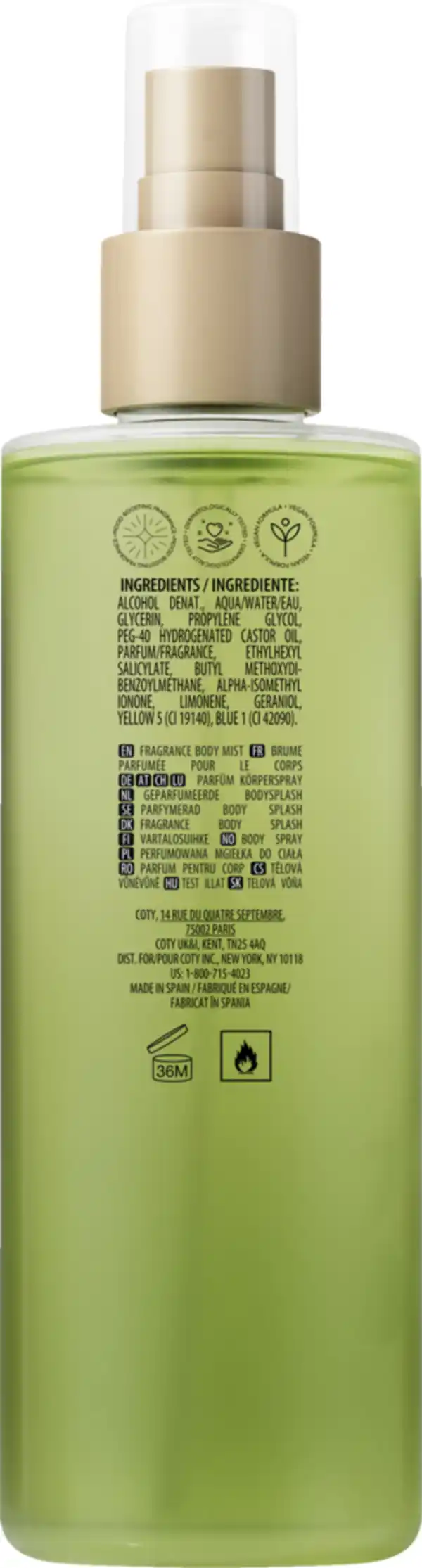 Bild 2 von Mexx Inspired Nature, Bodymist 250 ml