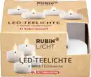 Bild 1 von RUBIN LICHT 4er Set LED-Teelichte Echtwachs