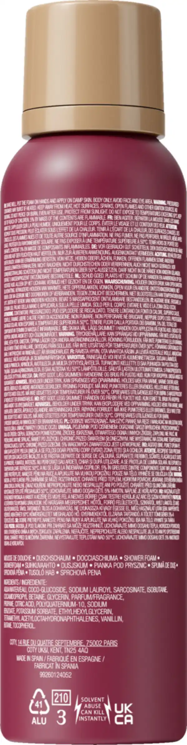 Bild 2 von Mexx Inspired Warmth Duschschaum, 150 ml