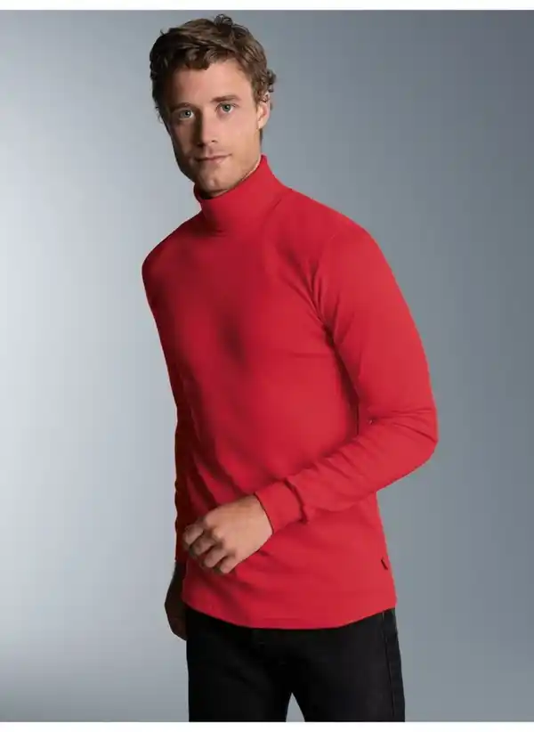 Bild 1 von Trigema Rollkragenshirt TRIGEMA Langarm Ski- und Sport-Rollkragenpullover