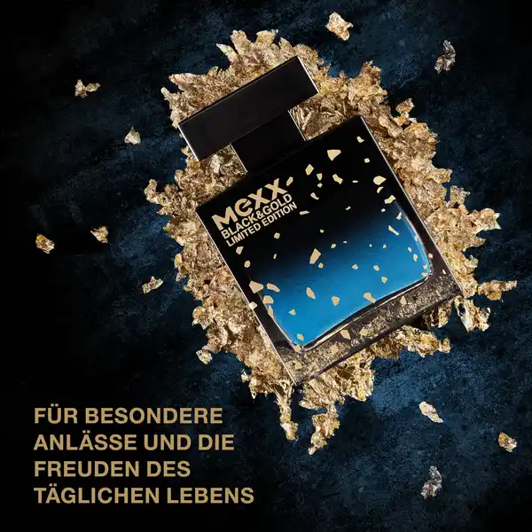 Bild 4 von Mexx Black & Gold Limited Edition Man, EdT 30 ml