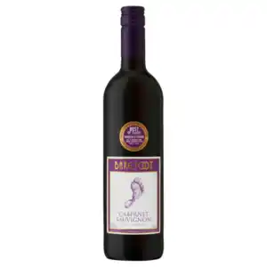 Barefoot Rotwein Cabernet Sauvignon halbtrocken 0,75l