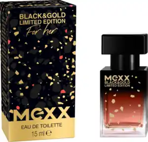 Mexx Black & Gold Limited Edition Woman, EdT 15 ml