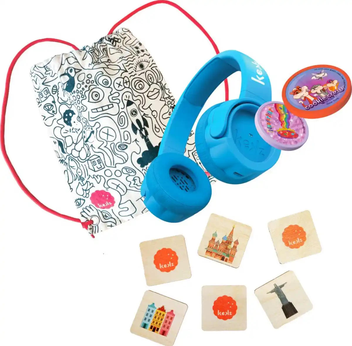 Bild 1 von Kekz Starterset Premium Blau + Memory & Beutel