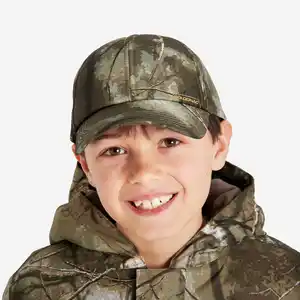 Schirmmütze 100 Treemetic Kinder Camouflage Braun|khaki