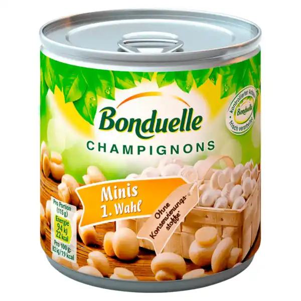 Bild 1 von Bonduelle Champignons Minis 1. Wahl 230g