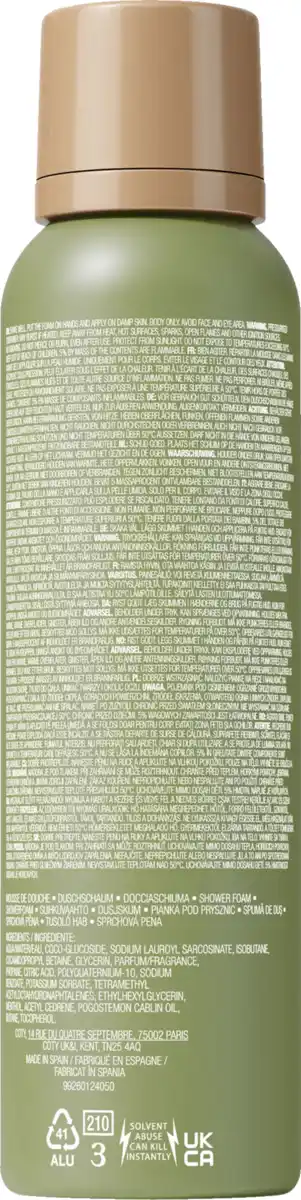 Bild 2 von Mexx Inspired Nature Duschschaum, 150 ml