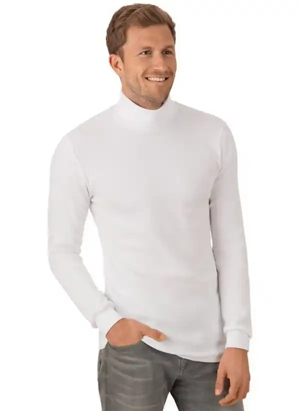 Bild 1 von Trigema Rollkragenshirt TRIGEMA Langarm Ski- und Sport-Rollkragenpullover