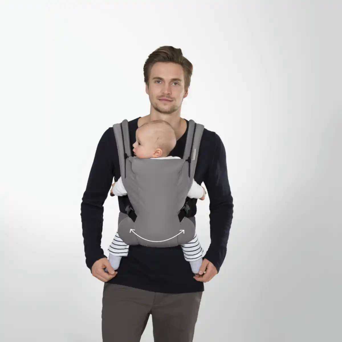 Bild 3 von CYBEX GOLD Babytrage "BEYLA.twist" Fullbuckle, Manhattan Grey