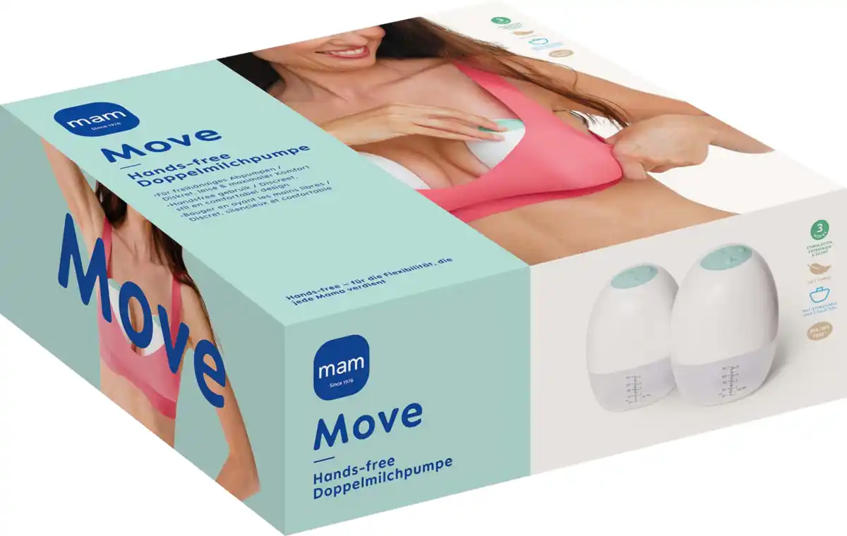 Bild 1 von MAM Move Hands-free Doppelmilchpumpe