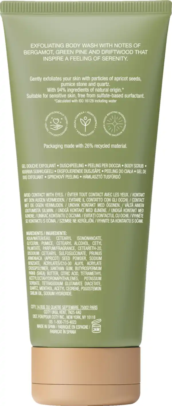 Bild 2 von Mexx Inspired Nature Peelingdusche, 200 ml