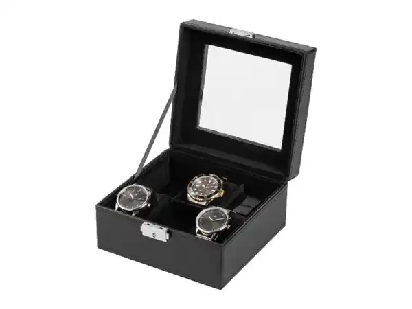 Bild 4 von AURIOL® Uhrenbox / Uhrenrolle, mit herausnehmbaren Uhrenkissen