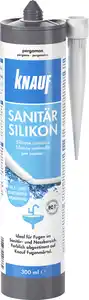 Knauf Sanitär Silikon pergamon 300 ml