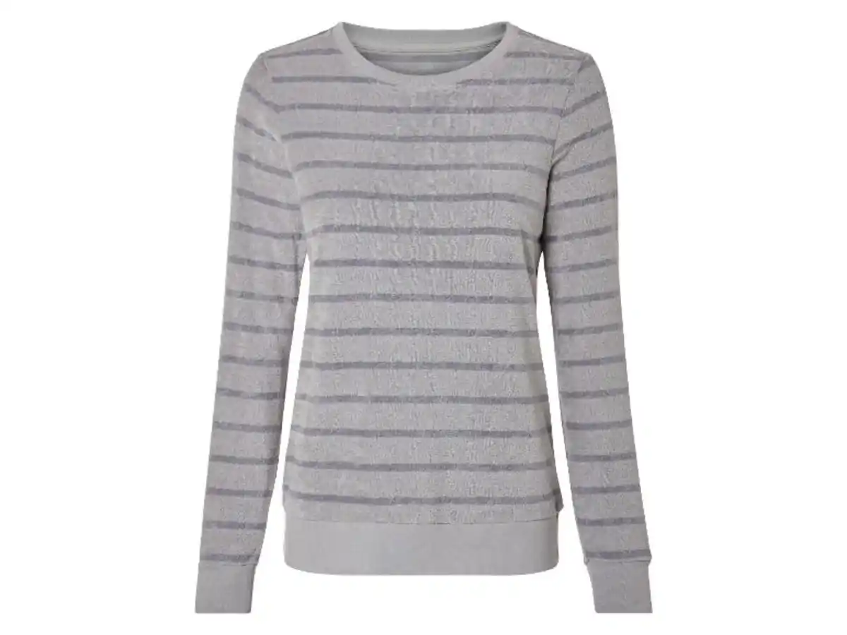 Bild 3 von esmara® Damen Frottee-Pyjama, lang, mit Baumwolle