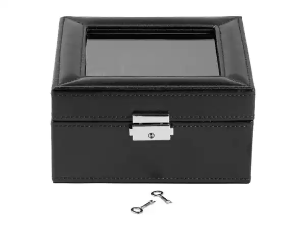 Bild 3 von AURIOL® Uhrenbox / Uhrenrolle, mit herausnehmbaren Uhrenkissen