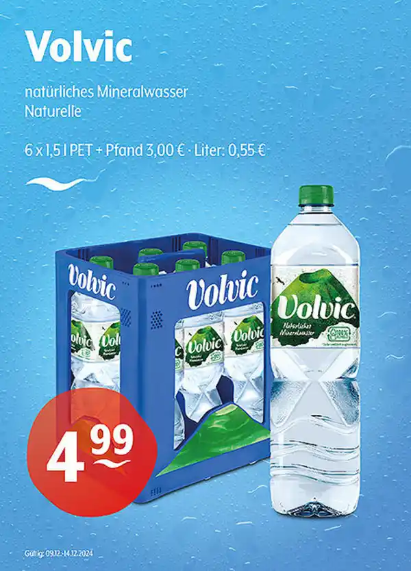 Bild 1 von Volvic natürliches Mineralwasser Naturelle