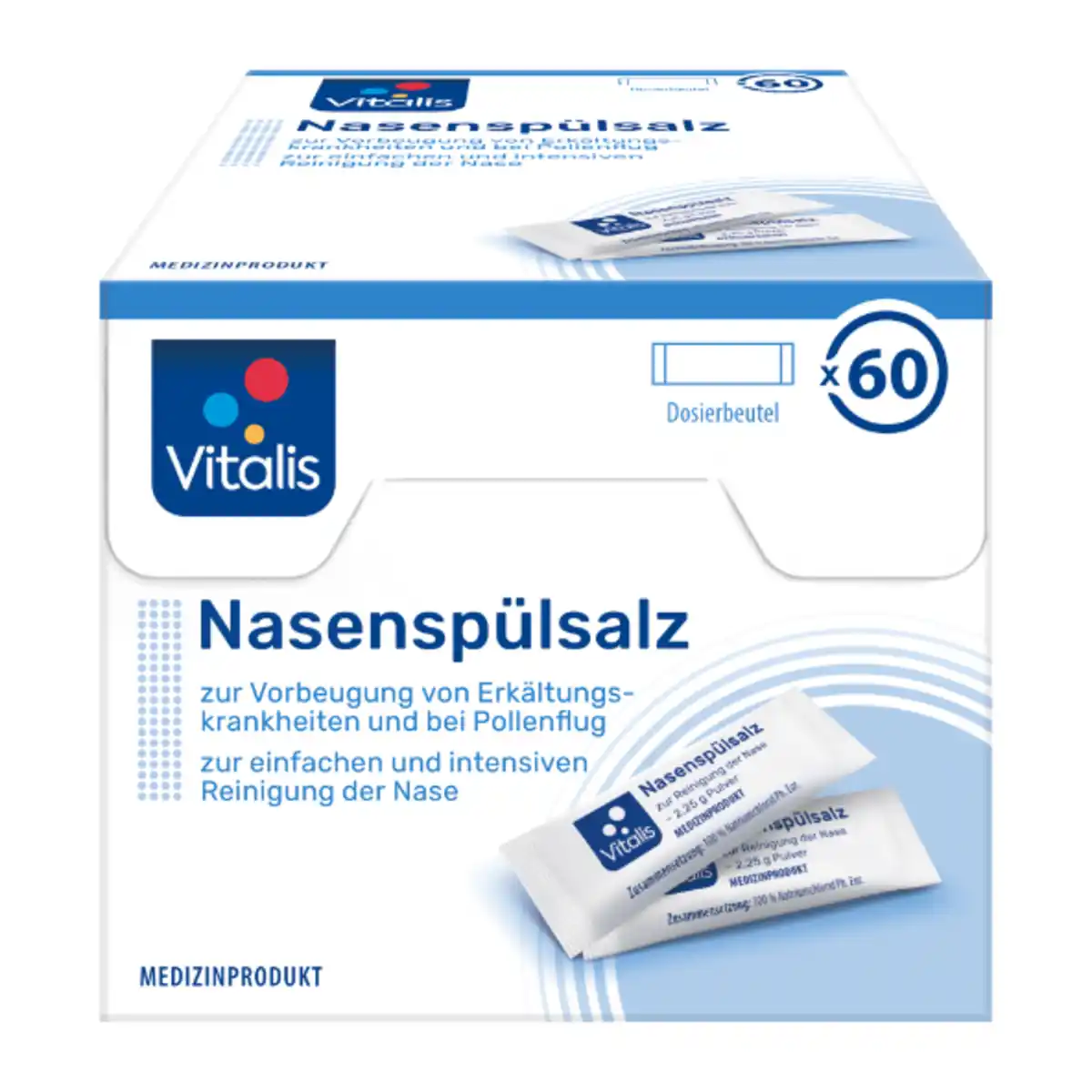 Bild 3 von VITALIS Nasenspül-Set / -salz