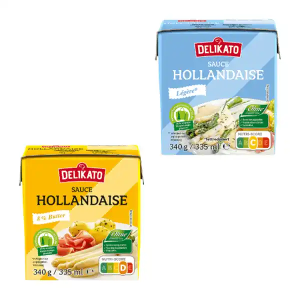 Bild 1 von DELIKATO Sauce Hollandaise 340g