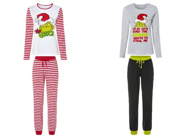 Bild 1 von Pyjama »Grinch«, mit seitlichen Eingrifftaschen